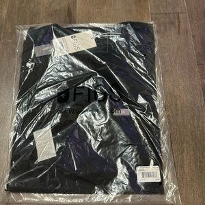 FIGS CATARINA SCRUB ONE POCKET TOP - BLACK